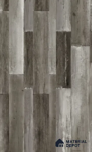 Weathered Stone Grey Matte Finish 4 ft x 7 inch - 5 mm SPC Flooring | SP 00112 | 15-Year Warranty Click-Lock DIY Installation | Suitable For Kitchen, Living Room & Bedroom