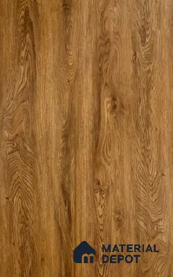 Honey Amber Oak Matte Finish 4 ft x 7 inch - 5 mm SPC Flooring | SP 00113 | 15-Year Warranty Click-Lock DIY Installation | Suitable For Kitchen, Living Room & Bedroom