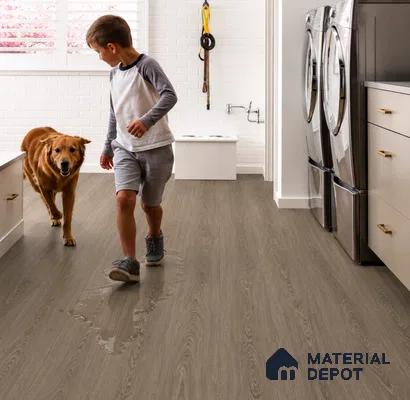 Twilight Grove Dark Wood Look 4 ft x 7 inch - 6 mm SPC Flooring | SP 00125 | 5-Year Warranty Click-Lock DIY Installation | Suitable For Kitchen, Living Room & Bedroom