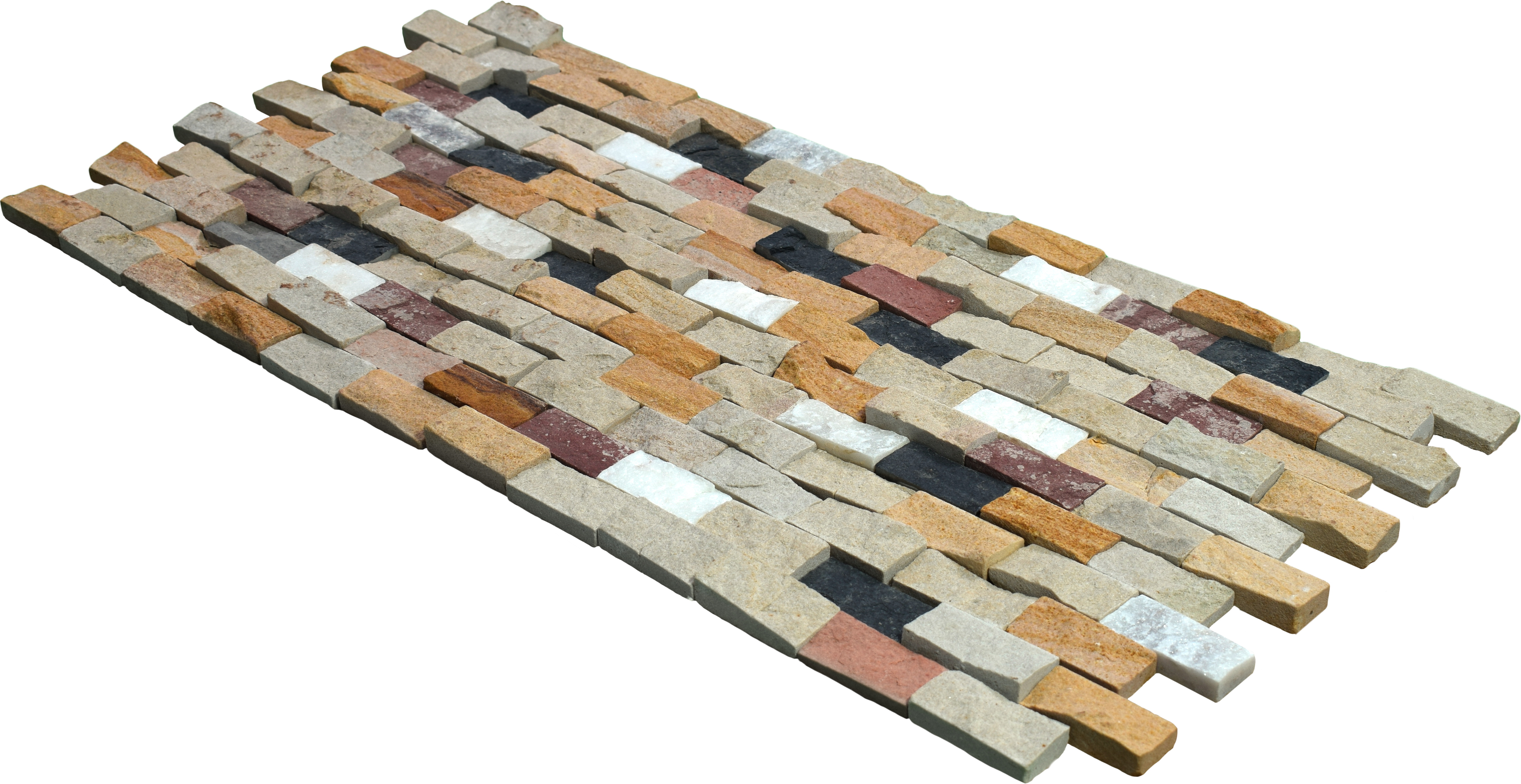 WL 00126 Spectra Gold 300 x 300 mm Natural Stone Wall Cladding |  Stone is a Natural Product, Please Expect Variation in Shades