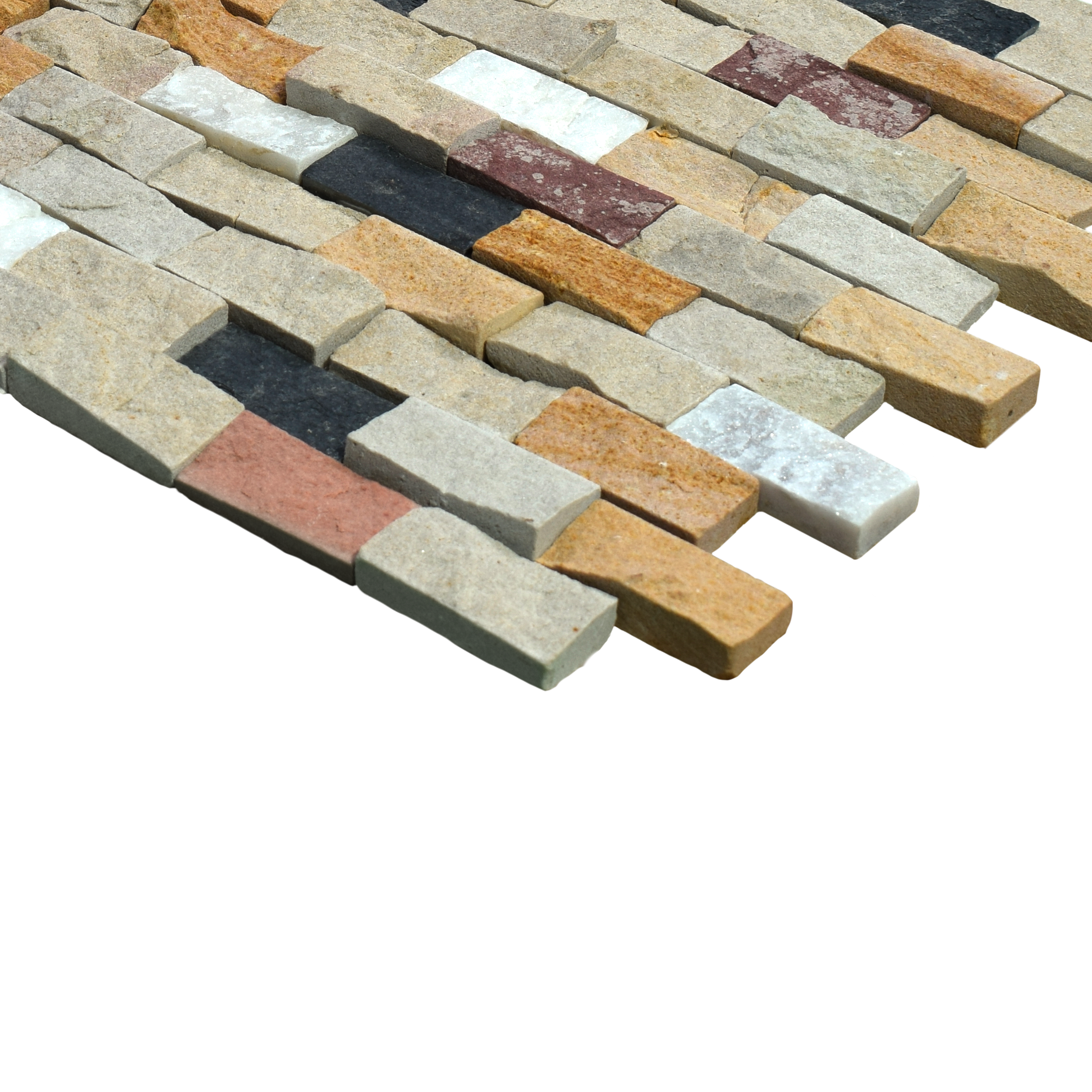 WL 00126 Spectra Gold 300 x 300 mm Natural Stone Wall Cladding |  Stone is a Natural Product, Please Expect Variation in Shades