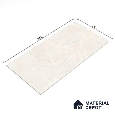 TL 01015 Spider Beige 1200x600 mm Glossy Finish Vitrified Wall & Floor Tile - 9 mm (Sample)