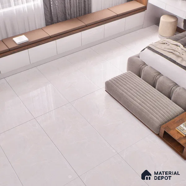 TL 01015 Spider Beige 1200x600 mm Glossy Finish Vitrified Wall & Floor Tile - 9 mm (Sample)
