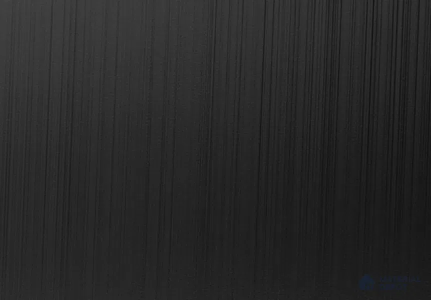 Stainless Steel U Profile Black Hairline Matte Finish Edgeline PM 00294 D | 10 ft (3 mtr) x 20 mm x 0.6 mm | Adhesive Type Installation | Suitable for Floor & Walls