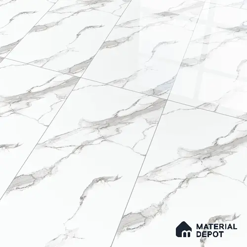 TL 01017 Statuario Classic 1200x600 mm High Gloss Finish Vitrified Wall & Floor Tile - 9 mm