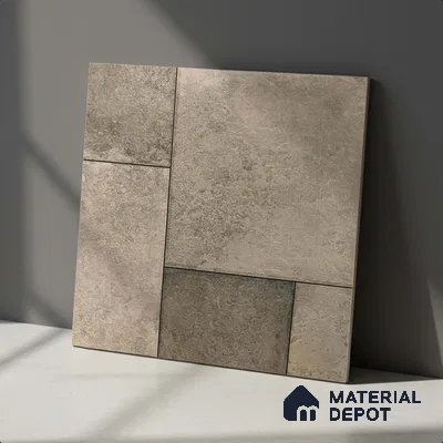 Stone Floor Tile TL 05362 Gradient 2 ft x 2 ft Matte Finish Anti Skid Vitrified Tile - 12 mm | Suitable for Balcony, Terrace & Coutyard
