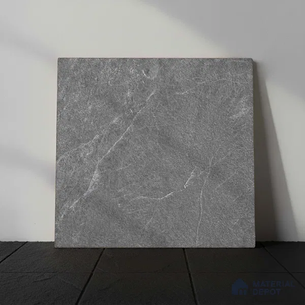 Stone Floor Tile TL 05363 B Strada Monsana Pearl 2 ft x 2 ft Vitrified Punch Matte Finish - 12 mm | Suitable for Parking, Balcony, Courtyard, Patio, Terrace (Sample)