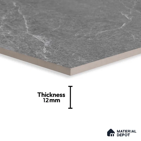 Stone Floor Tile TL 05363 B Strada Monsana Pearl 2 ft x 2 ft Vitrified Punch Matte Finish - 12 mm | Suitable for Parking, Balcony, Courtyard, Patio, Terrace (Sample)