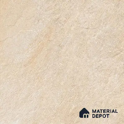 Stone Floor Tile TL 05365 B Strada Perfect Crema 20 inch x 20 inch Vitrified Matte Finish - 12 mm | Suitable for Parking, Balcony, Courtyard, Patio, Terrace | Pattern Alignment May Vary | 2-3 mm Spacer is Mandatory