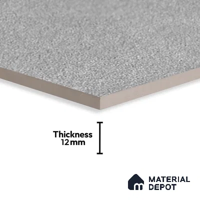 Stone Floor Tile TL 05367 B Strada Tars Grey 20 inch x 20 inch Vitrified Matte Finish - 12 mm | Suitable for Parking, Balcony, Courtyard, Patio, Terrace | Pattern Alignment May Vary | 2-3 mm Spacer is Mandatory (Sample)