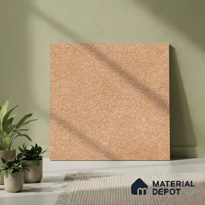 Stone Floor Tile TL 05367 C Strada Tars Earth 20 inch x 20 inch Vitrified Matte Finish - 12 mm | Suitable for Parking, Balcony, Courtyard, Patio, Terrace | Pattern Alignment May Vary | 2-3 mm Spacer is Mandatory (Sample)