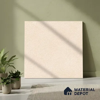 Stone Floor Tile TL 05367 D Strada Tars Cream 20 inch x 20 inch Vitrified Matte Finish - 12 mm | Suitable for Parking, Balcony, Courtyard, Patio, Terrace | Pattern Alignment May Vary | 2-3 mm Spacer is Mandatory (Sample)