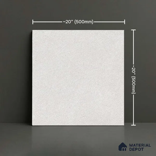 Stone Floor Tile TL 05367 E Strada Tars Gris 20 inch x 20 inch Vitrified Matte Finish - 12 mm | Suitable for Parking, Balcony, Courtyard, Patio, Terrace (Sample)