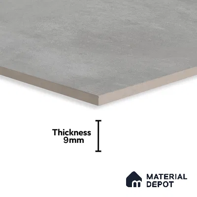 Stone Floor & Wall Tile TL 07104 Malaga LightGrey 4 ft x 2 ft Matte Finish Vitrified Tile - 9 mm | 4 Random Design | Suitable For living Room, Bedroom, Bathroom | Random Designs