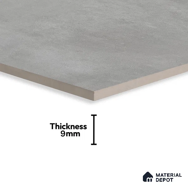 Stone Floor & Wall Tile TL 07104 Malaga LightGrey 4 ft x 2 ft Matte Finish Vitrified Tile - 9 mm | 4 Random Design | Suitable For living Room, Bedroom, Bathroom | Random Designs