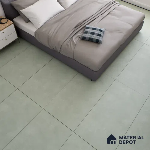 Stone Floor & Wall Tile TL 07088 Malaga Olive 4 ft x 2 ft Matte Finish Vitrified Tile - 9 mm | 4 Random Design | Suitable For living Room, Bedroom, Bathroom | Random Designs