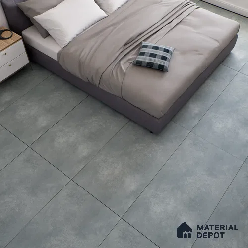 Stone Floor & Wall Tile TL 07090 Malaga Sky 4 ft x 2 ft Matte Finish Vitrified Tile - 9 mm | 4 Random Design | Suitable For living Room, Bedroom, Bathroom | Random Designs
