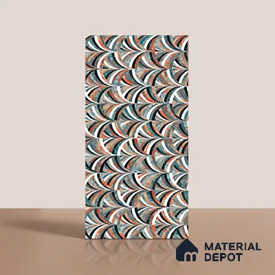 Highlighter Wall Tile TL 07146 D  4 ft x 2 ft Matte Finish GVT Vitrified Tile - 9 mm | Random Designs