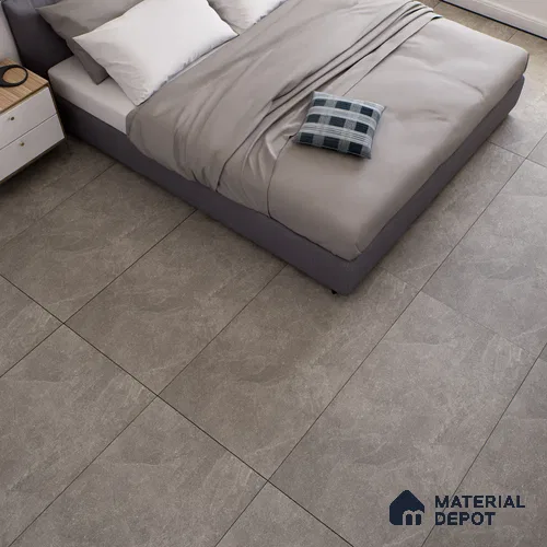 Stone Floor & Wall Tile TL 07081 Canberra Beige 4 ft x 2 ft Matte Finish Vitrified Tile - 9 mm | 4 Random Design | Suitable For living Room, Bedroom, Bathroom | Random Designs