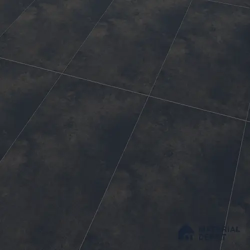 Cement Floor & Wall Tile TL 07105 Malaga Nero 4 ft x 2 ft Matte Finish Vitrified Tile - 9 mm | 4 Random Design | Suitable For living Room, Bedroom, Bathroom
