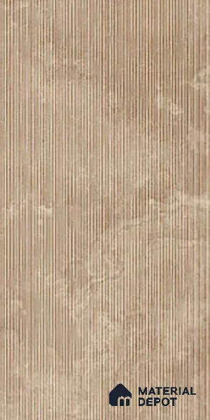 Stone Wall Tile TL 07085 D Liner Kemberg Natural 4 ft x 2 ft Matte Finish GVT Vitrified Tile - 9 mm | 4 Random Design | Suitable For living Room, Bedroom, Bathroom | Random Designs