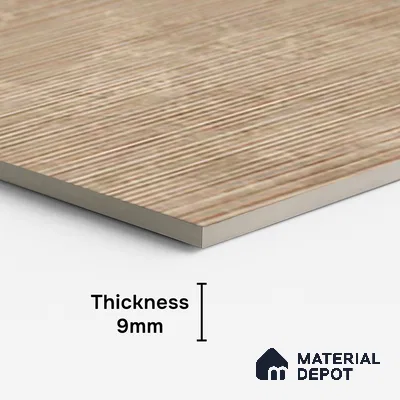 Stone Wall Tile TL 07085 D Liner Kemberg Natural 4 ft x 2 ft Matte Finish GVT Vitrified Tile - 9 mm | 4 Random Design | Suitable For living Room, Bedroom, Bathroom | Random Designs