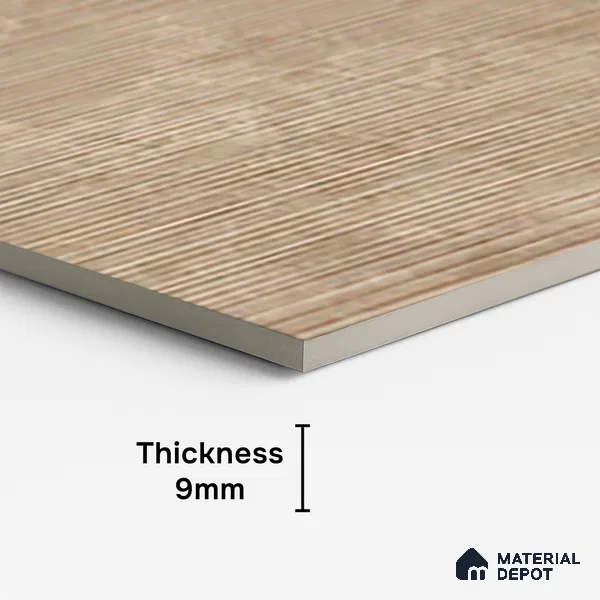 Stone Wall Tile TL 07085 D Liner Kemberg Natural 4 ft x 2 ft Matte Finish GVT Vitrified Tile - 9 mm | 4 Random Design | Suitable For living Room, Bedroom, Bathroom | Random Designs