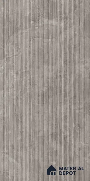 Stone Wall Tile TL 07085 F Liner Kemberg Gris 4 ft x 2 ft Matte Finish GVT Vitrified Tile - 9 mm | 4 Random Design | Suitable For living Room, Bedroom, Bathroom | Random Designs