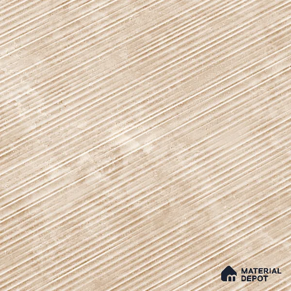 Stone Wall Tile TL 07085 Liner Kemberg Camel 4 ft x 2 ft Matte Finish Vitrified Tile - 9 mm | 4 Random Design | Suitable For living Room, Bedroom, Bathroom (Sample)