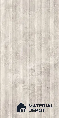 Stone Wall Tile TL 07085 I Liner Kemberg Bianco 4 ft x 2 ft Matte Finish GVT Vitrified Tile - 9 mm | 4 Random Design | Suitable For living Room, Bedroom, Bathroom | Random Designs