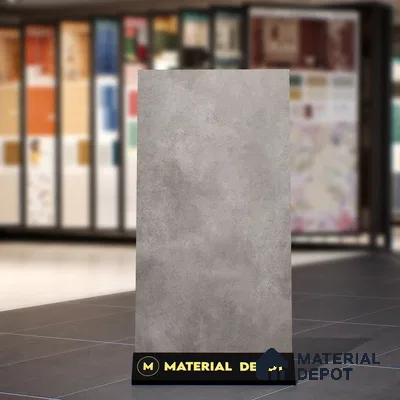 Stone Floor & Wall Tile TL 07087 Malaga Mud 4 ft x 2 ft Matte Finish Vitrified Tile - 9 mm | 4 Random Design | Suitable For living Room, Bedroom, Bathroom (Sample)