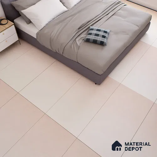 Stone Floor & Wall Tile TL 07111 Skiffar Rose 4 ft x 2 ft Matte Finish Vitrified Tile - 9 mm | 1 Random Design | Suitable For living Room, Bedroom, Bathroom | Random Designs