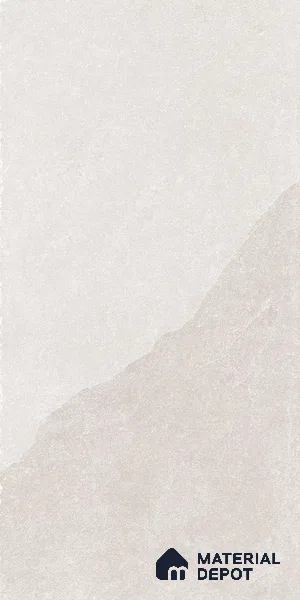 Stone Floor & Wall Tile TL 07152 Forenza Bianco 4 ft x 2 ft Matte Finish Vitrified Tile - 9 mm | 4 Random Design | Suitable For living Room, Bedroom, Bathroom (Sample)