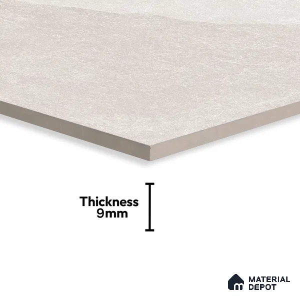 Stone Floor & Wall Tile TL 07152 Forenza Bianco 4 ft x 2 ft Matte Finish Vitrified Tile - 9 mm | 4 Random Design | Suitable For living Room, Bedroom, Bathroom (Sample)
