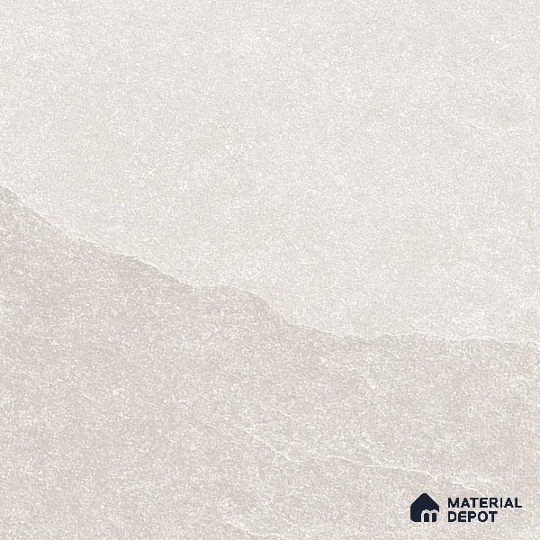 Stone Floor & Wall Tile TL 07152 Forenza Bianco 4 ft x 2 ft Matte Finish Vitrified Tile - 9 mm | 4 Random Design | Suitable For living Room, Bedroom, Bathroom (Sample)