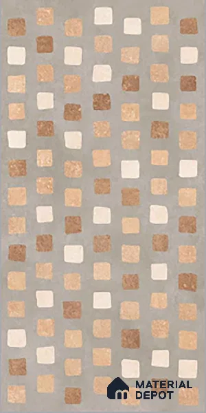 Stone Wall & Floor Tile TL 07089 C Capsule Malaga Sand 4 ft x 2 ft Matte Finish Vitrified Tile - 9 mm | 4 Random Design | Suitable For living Room, Bedroom, Bathroom