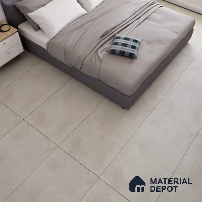 Stone Floor & Wall Tile TL 07089 Malaga Sand 4 ft x 2 ft Matte Finish Vitrified Tile - 9 mm | 4 Random Design | Suitable For living Room, Bedroom, Bathroom | Random Designs