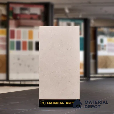 Stone Floor & Wall Tile TL 10262 B Solaro Bianco 4 ft x 2 ft Matte Finish Vitrified - 9 mm | 4 Random Design | Suitable For Living Room, Bathroom & Dining