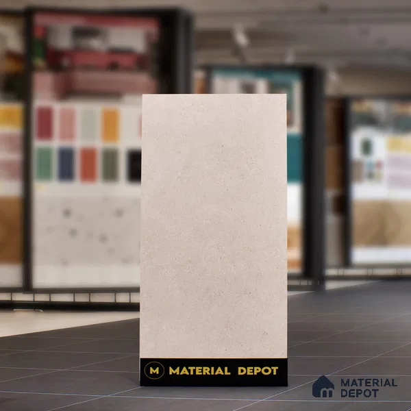 Stone Floor & Wall Tile TL 10262 B Solaro Bianco 4 ft x 2 ft Matte Finish Vitrified - 9 mm | 4 Random Design | Suitable For Living Room, Bathroom & Dining