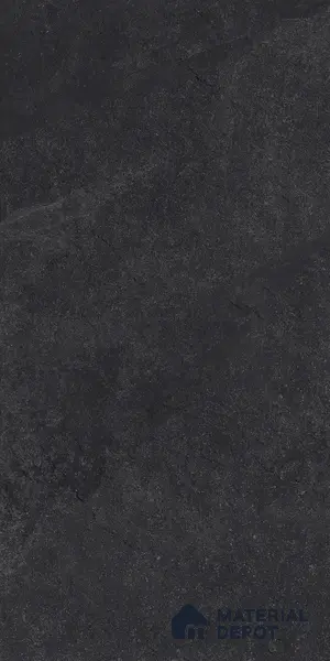 Stone Floor & Wall Tile TL 07083 Canberra Nero 4 ft x 2 ft Matte Finish Vitrified Tile - 9 mm | 4 Random Design | Suitable For living Room, Bedroom, Bathroom