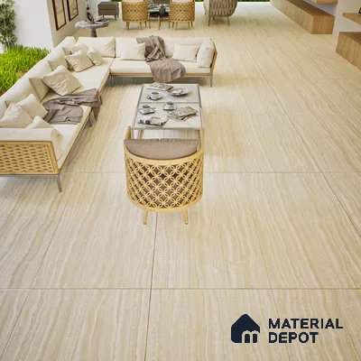 Marble Floor & Wall Tile TL 06084 Sierra Onice 4 ft x 2 ft Vitrified Matte Finish - 9 mm | 6 Random Design | Suitable For Living Room, Bedroom, Bathroom, Kitchen