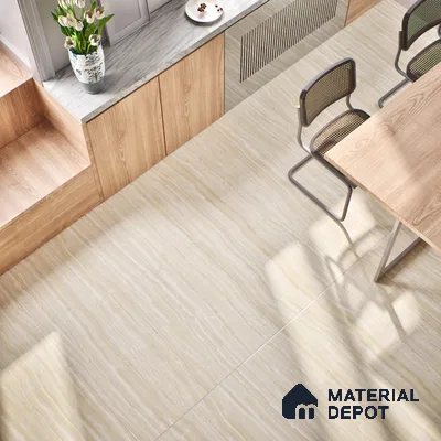 Marble Floor & Wall Tile TL 06084 Sierra Onice 4 ft x 2 ft Vitrified Matte Finish - 9 mm | 6 Random Design | Suitable For Living Room, Bedroom, Bathroom, Kitchen