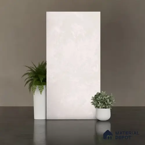 Grey Stone Floor & Wall Tile TL 06703 D Gravier Frost Crystal 2 ft x 4 ft Vitrified Carving Matte Finish - 9 mm | 4 Random Design | Suitable for Living Room, Bedroom, Bathroom