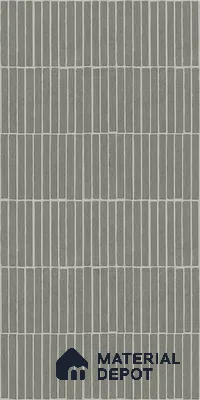 Grey Highlighter Wall Tile TL 06738 J Gravier Mossstone Concrete Etch 4 ft x 2 ft Vitrified Carving Matte Finish - 9 mm | Suitable For Bathroom, Accent/Feature Wall, Balcony