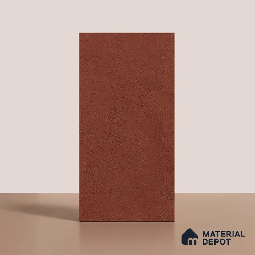 Brown Stone Floor & Wall Tile TL 06738 Q Gravier Terra Brickstone 4 ft x 2 ft Vitrified Carving Matte Finish - 9 mm | 8 Random Design | Suitable for Living Room, Bedroom, Bathroom