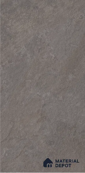 Grey Stone Floor & Wall Tile TL 06737 Gravier Phantom Mist 4 ft x 2 ft Vitrified Carving Matte Finish - 9 mm | 8 Random Design | Suitable for Living Room, Bedroom, Bathroom