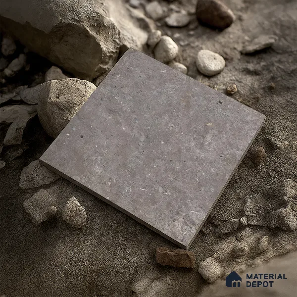 Budget Friendly Stone Look Value for Money Parking Slateon Floor Tile 16 x 16 inch | TL 06248 | Vitrified Matte Finish Tile - 12 mm | Suitable For Parking, Outdoor, Balcony & Terrace | Pattern Alignment May Vary | 2-3 mm Spacer is Mandatory