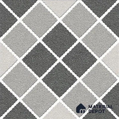 Budget Friendly Stone Look Value for Money Parking Auracore Floor Tile 16 x 16 inch | TL 06253 | Vitrified Matte Finish Tile - 12 mm | Suitable For Parking, Outdoor, Balcony & Terrace | Pattern Alignment May Vary | 2-3 mm Spacer is Mandatory