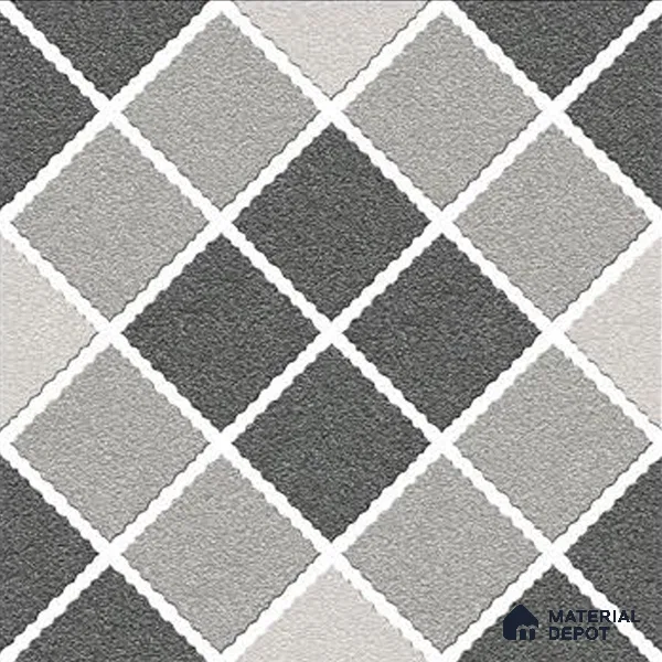 Budget Friendly Stone Look Value for Money Parking Auracore Floor Tile 16 x 16 inch | TL 06253 | Vitrified Matte Finish Tile - 12 mm | Suitable For Parking, Outdoor, Balcony & Terrace | Pattern Alignment May Vary | 2-3 mm Spacer is Mandatory
