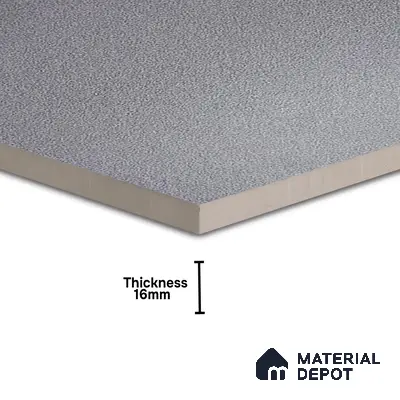 Cement Look Parking Floor Tile TL 06317 B  Graphon 2 ft x 2 ft Full Body Vitrified Matte Finish - 16 mm | Suitable for Heavy Duty Parking, Terrace & Balcony